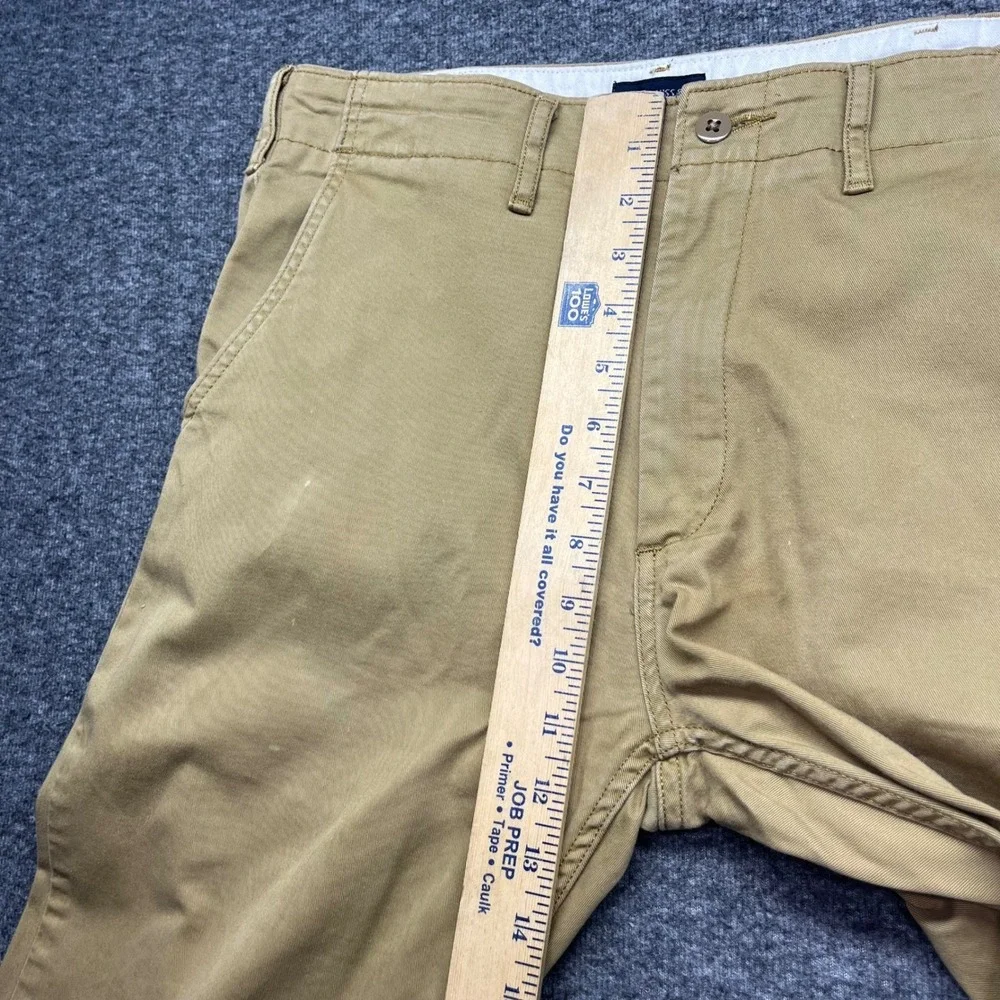 Levi Strauss Pants Mens‎ 32x32 Fits 34x31 Tan Chino Khaki Stretch Twill Trousers